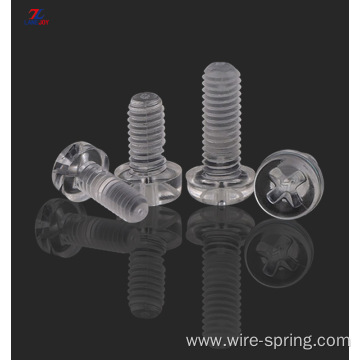 Acrylic Screw transparent plastic screw